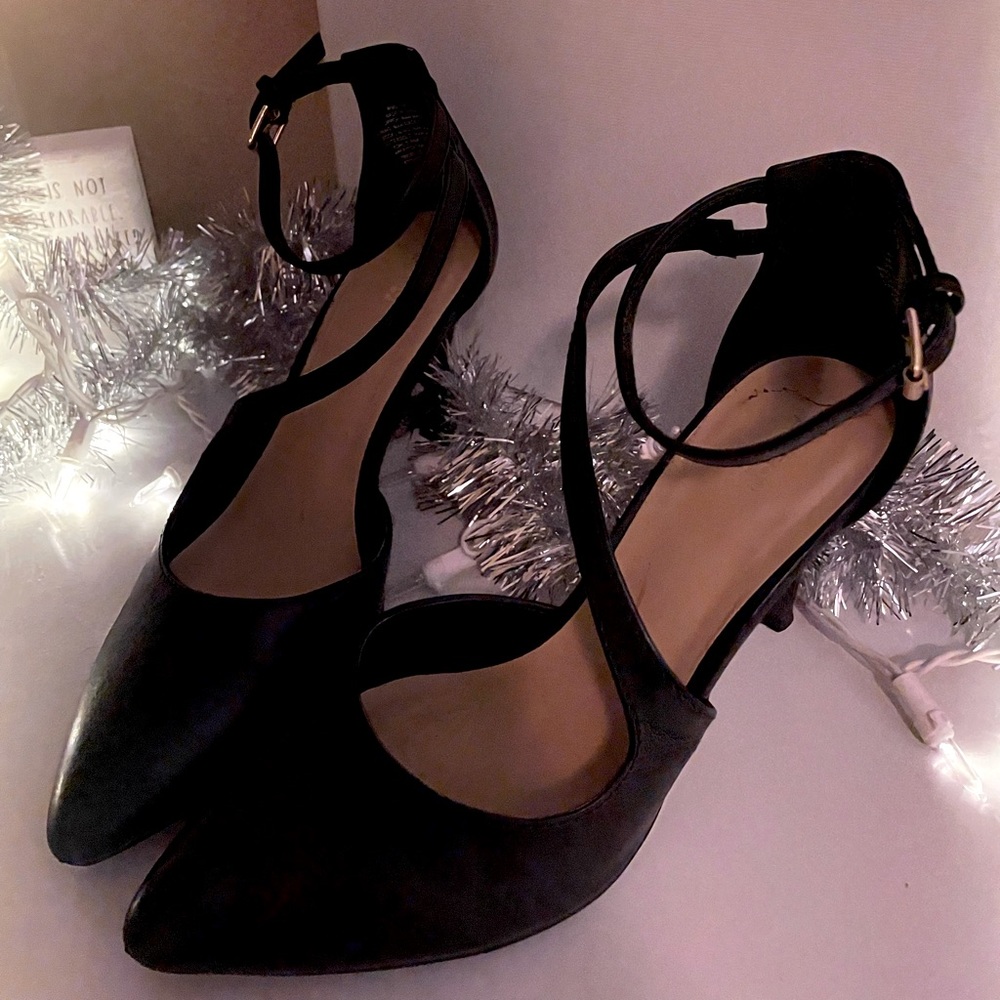 Black heels